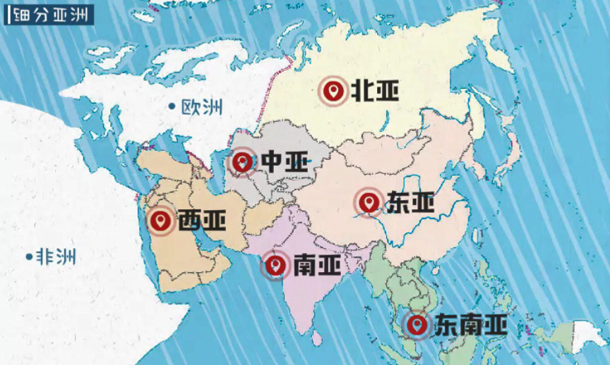 亚洲分为哪六个地区（亚洲概况）-米圈号