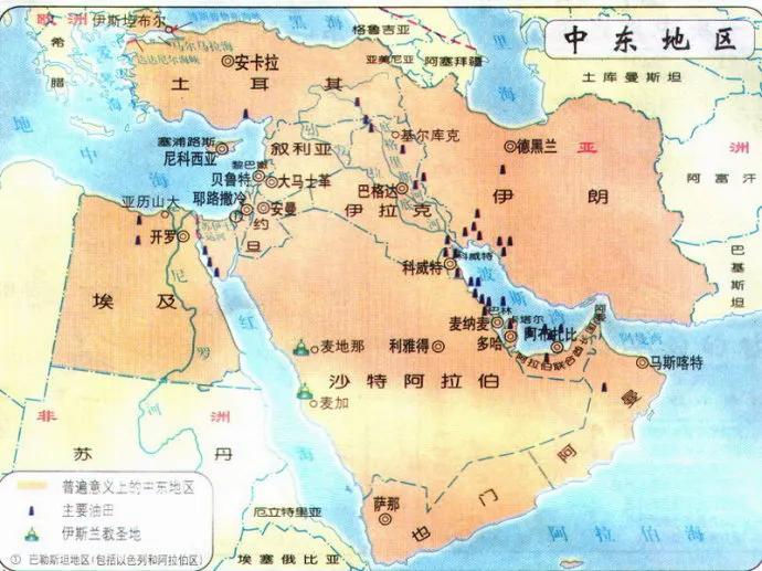 中东和西亚的区别附地图（带你了解中东的历史）-米圈号