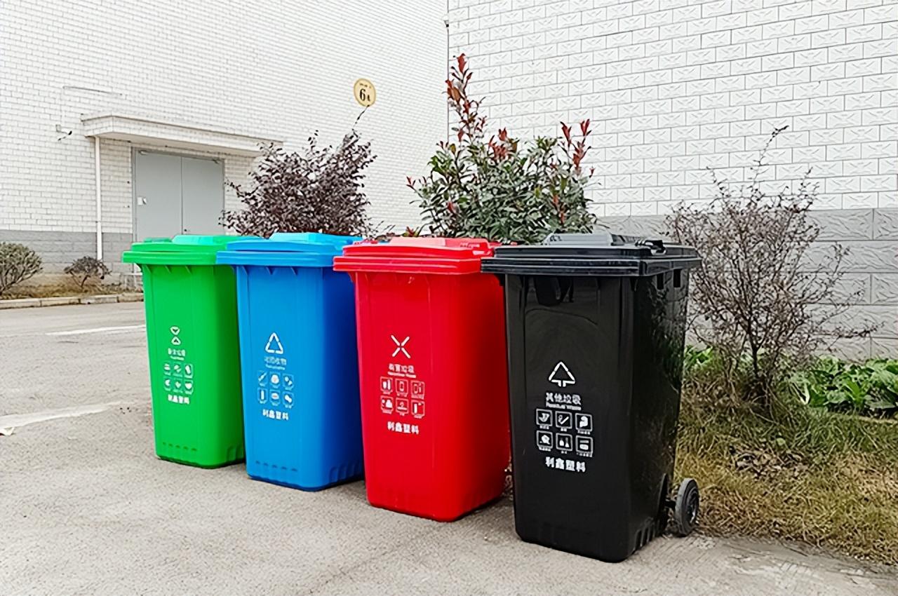 垃圾分类垃圾桶颜色区分（黑色垃圾桶放哪种垃圾）-米圈号