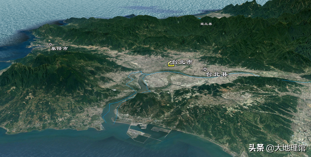台湾南北东西各多少公里（台湾岛地形图）-米圈号