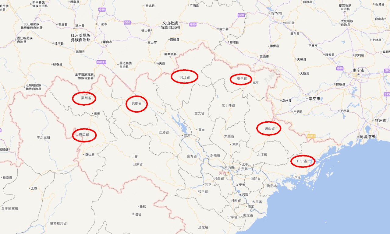 越南和中国哪里交界（越南中国边界划定图）-米圈号